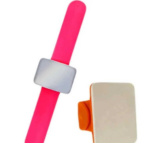 barber accessories magnetic bobby pin hair clip holder salon silicone magnetic wristband bracelet wrist band belt for hair gel