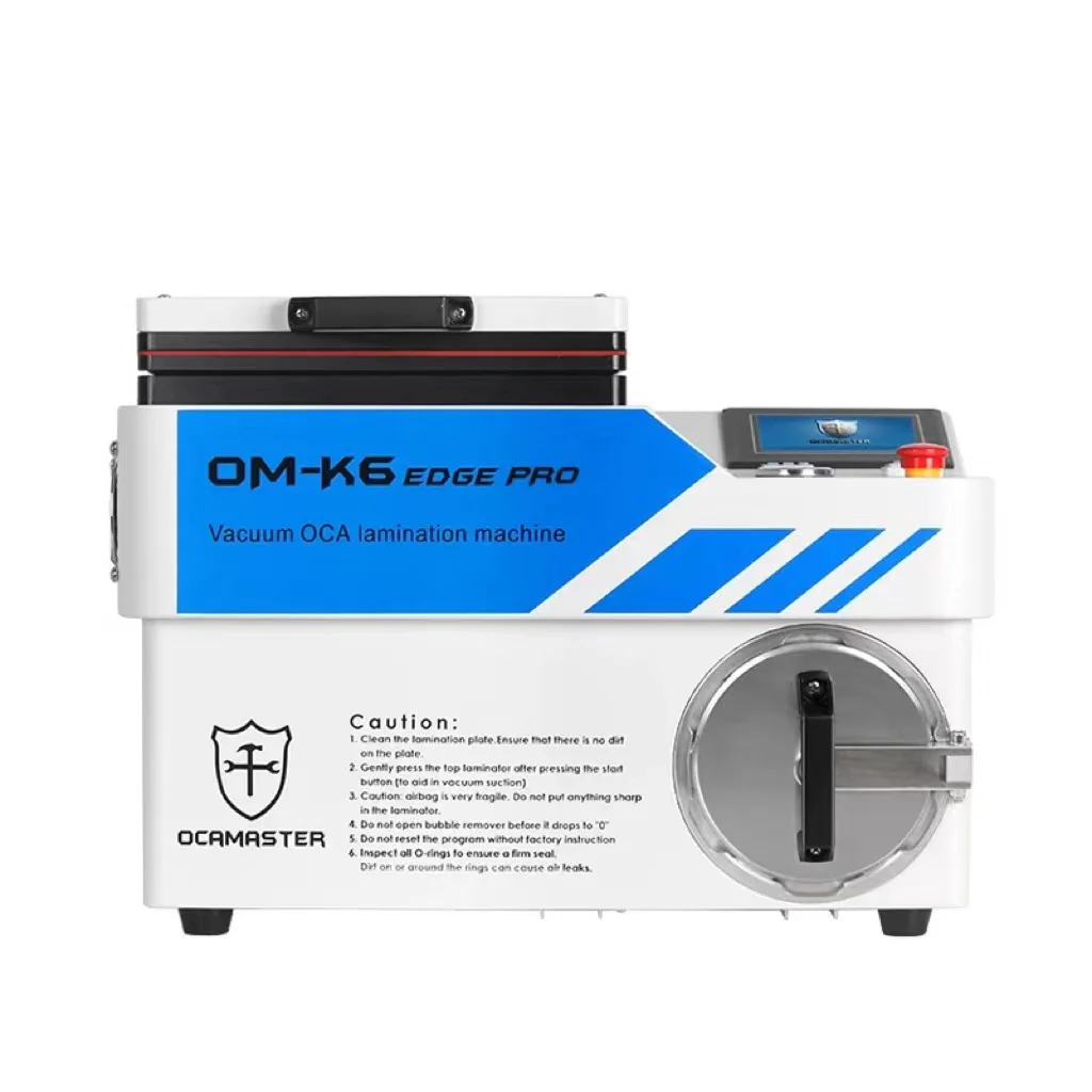 oca lamination bubble remover machine TBK JSW Ocamaster k6 edge pro oca laminating machine for iPhone Samsung Huawei lcd repair