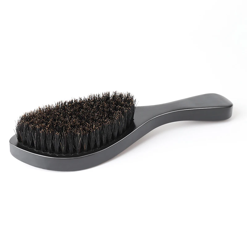 2021 popular soft medium hard wave brush boar bristle wave brush