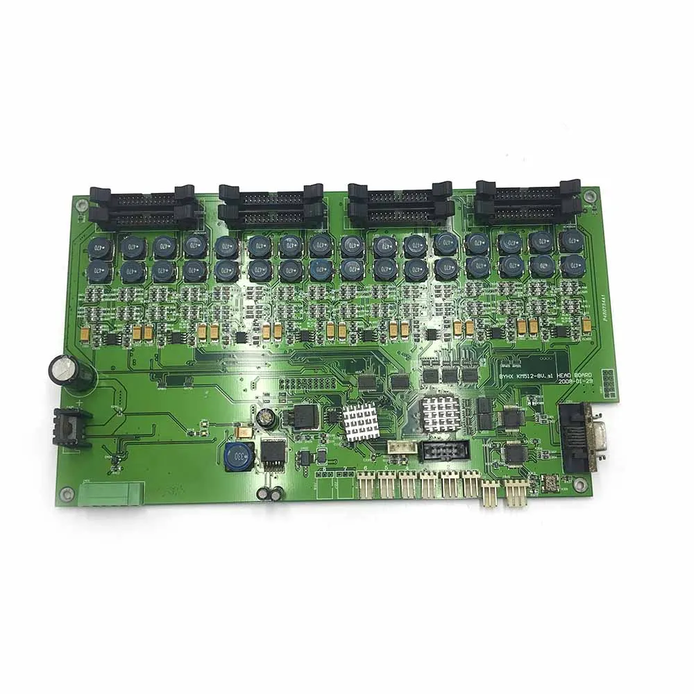 Byhx KM512-8V a.1 головная доска контейнер для перевозки км 512 14pl печатающая головка Myjet Allwin струйный принтер плата контроллера