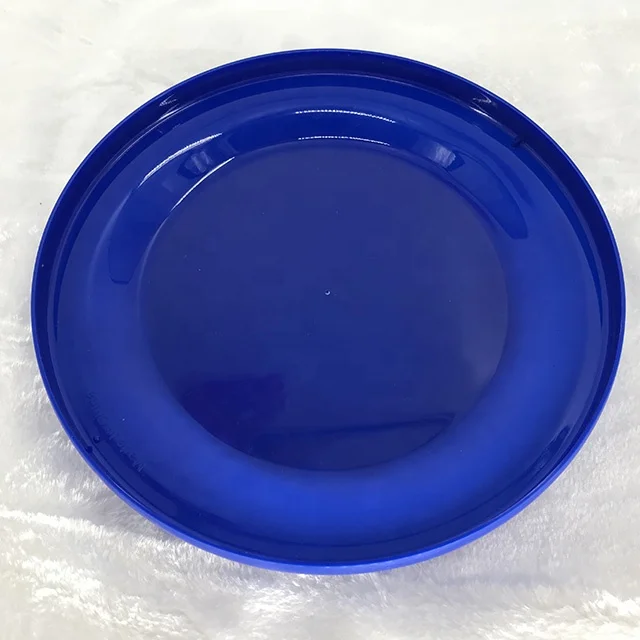 China Factory Wholesale Cheap Blank Blue 9 Inch 23 cm Plastic Mould Pet Toy Flying Disc For Sale