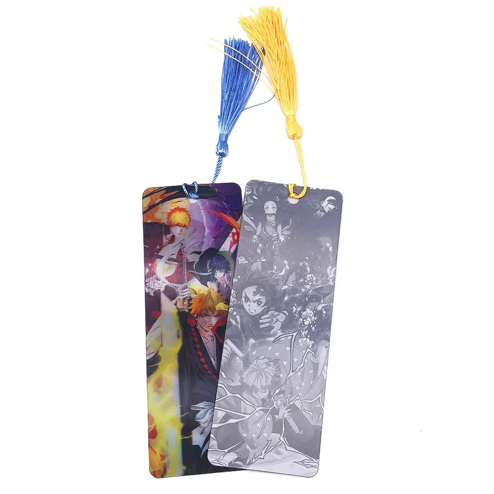 China Manufacturer Global Salability 3D Printing Bookmark Hologram Printing Bookmark 3D Lenticular Bookmark