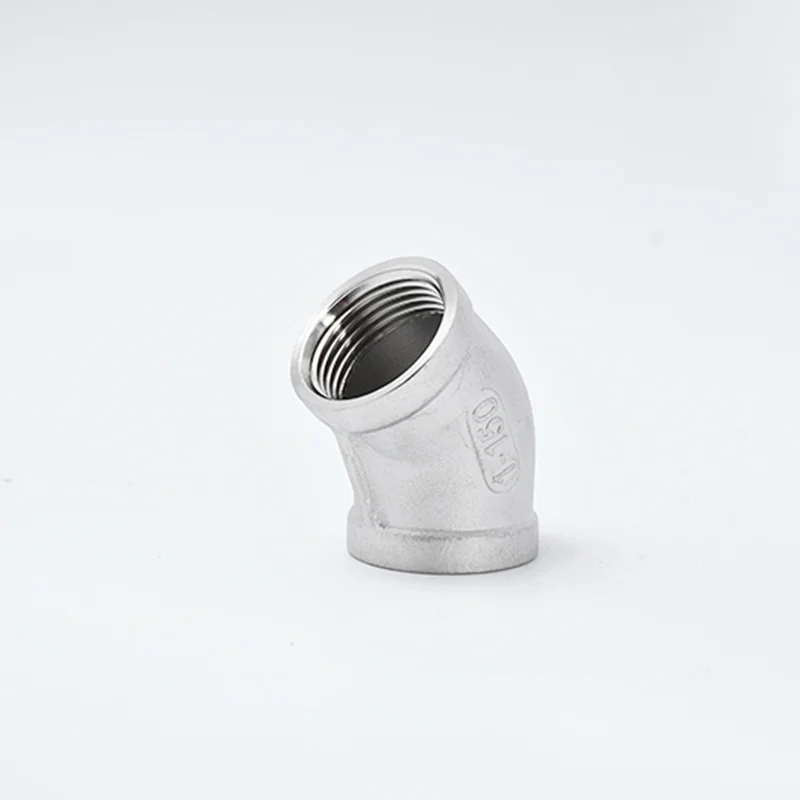Hot Selling Popular Recommended Stainless Steel 304 Pipe Fittings 45 Degree Elbow