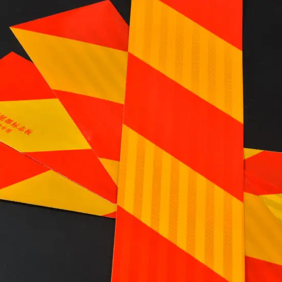 High Quality Factory wholesale Truck Stickers Reflector Reflective Sticker Rear Mark for Truck