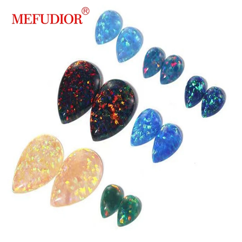 2021 latest gemstone products Lab Opal / Pear shape Opal