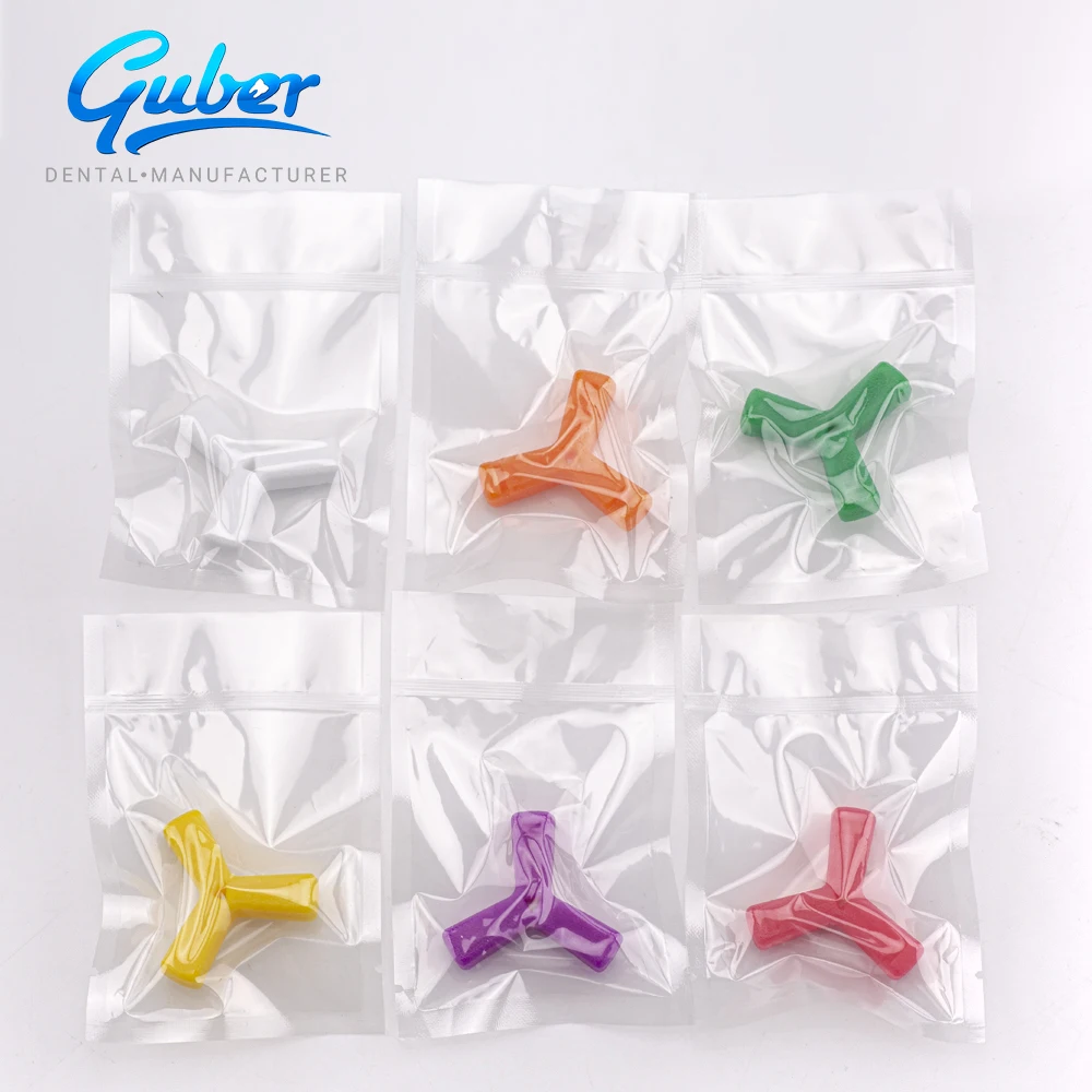 Guber dental plastic chewies for fitting clear aligner dental aligner material
