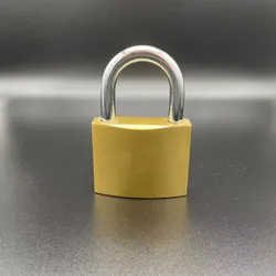 50mm imitate brass padlock good quality safety door lock safety iron padlock