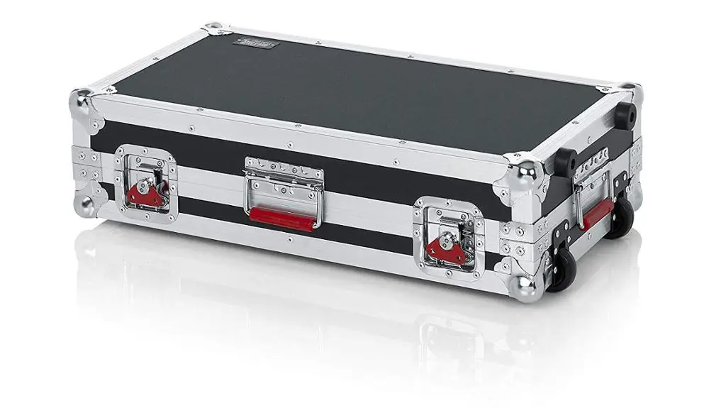 Guitar Effect Pedals PEDALBOARD Large Tour-grade Pedal Board Case Aluminum SGS Tool Case Plastic Stereo Volume Pedal Case Bingo