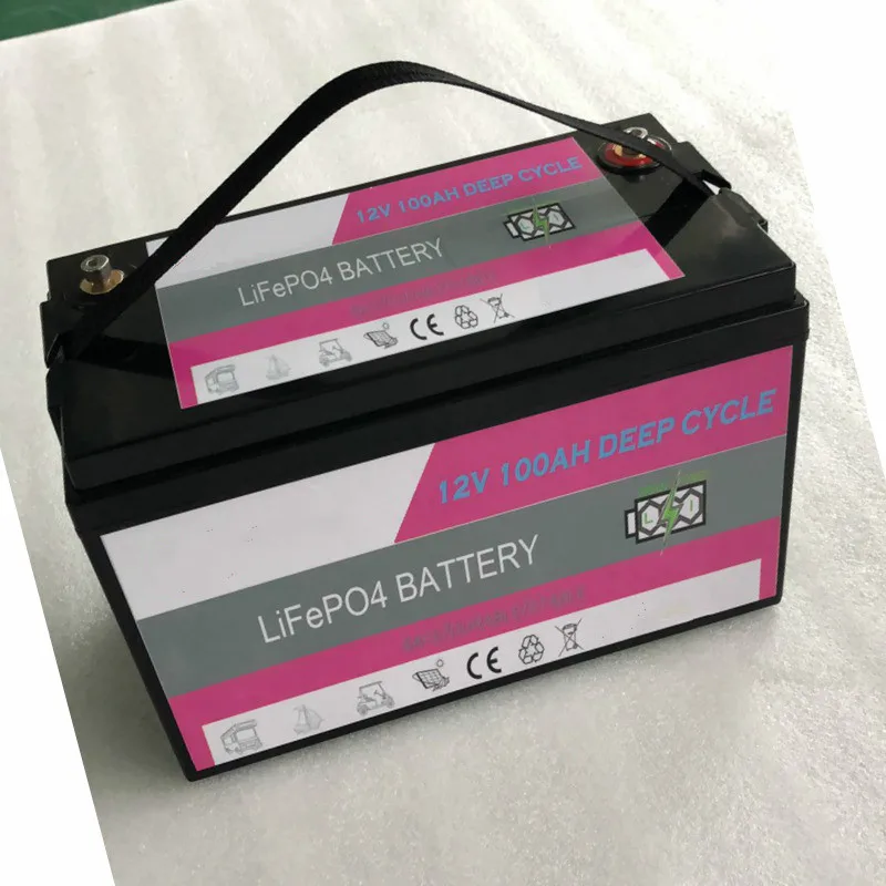 Deep Cycle Batteries 12V 300Ah 200Ah Lifepo4 Lithium Ion Solar Battery Pack for Accu Bateria 12v System