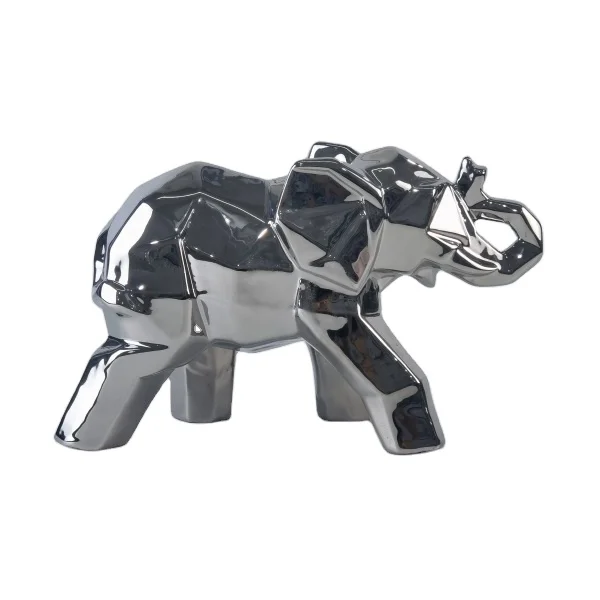 Nordic Luxury Elephant  Porcelain Ornaments Home Decor Creative ceramic art home decoration