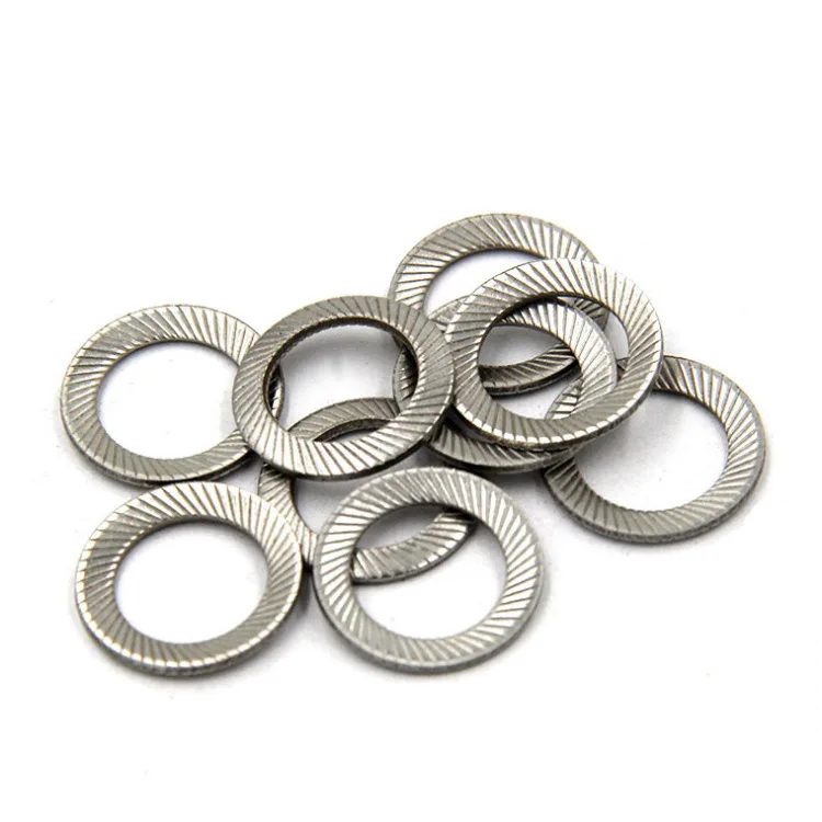 China factory 304 stainless steel  serrated lock locking washer