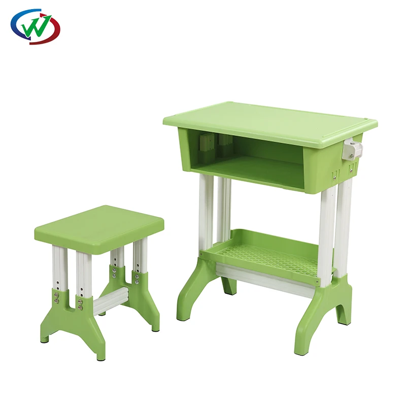 SCHOOL FURNITURE PLASTIC ERGONOMIC KIDS CHILDREN STUDY TABLE AND CHAIR SET