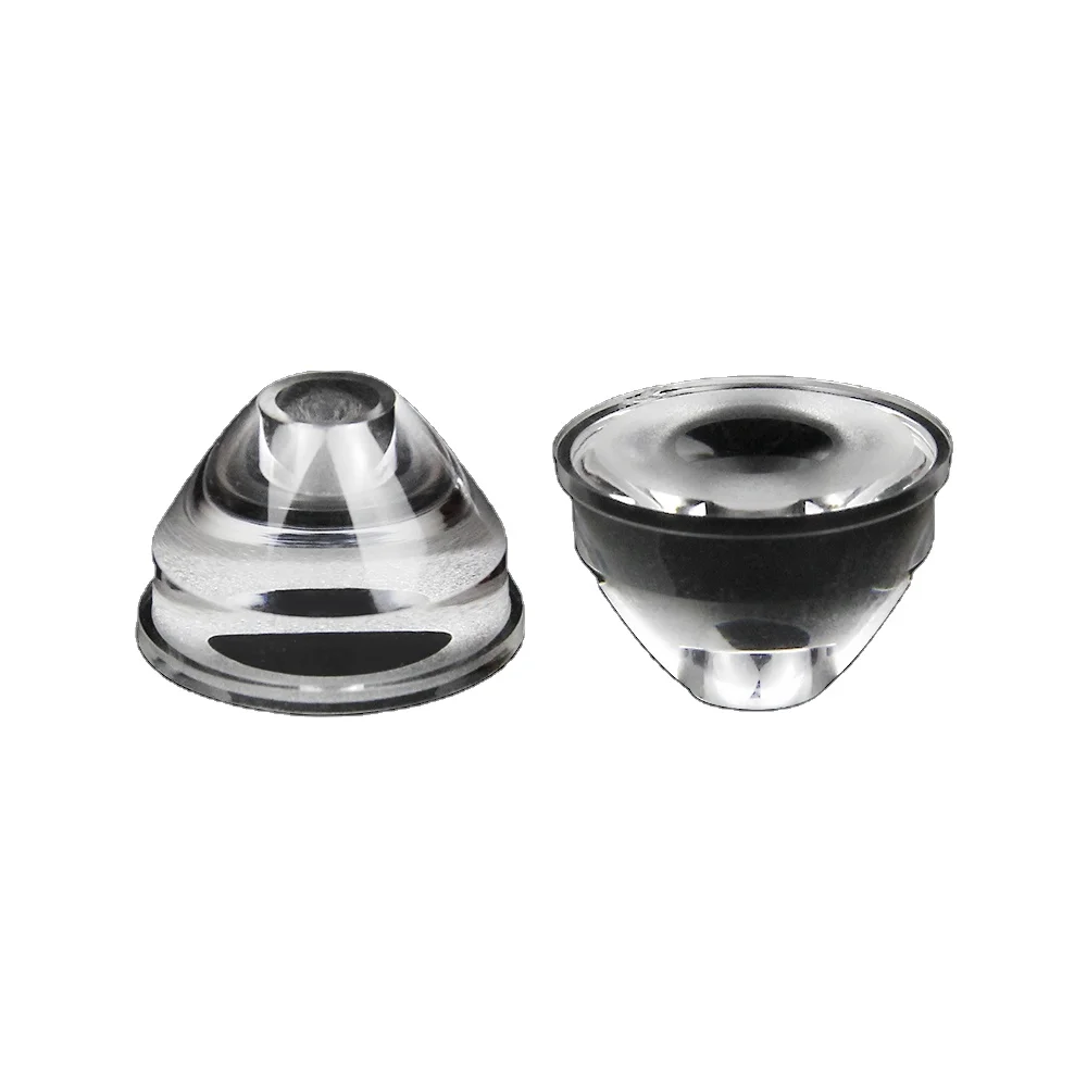 China Manufacturer Customized LED Track Lamp Lenses PMMA Material Plastics Lens Flashlight COB Lens