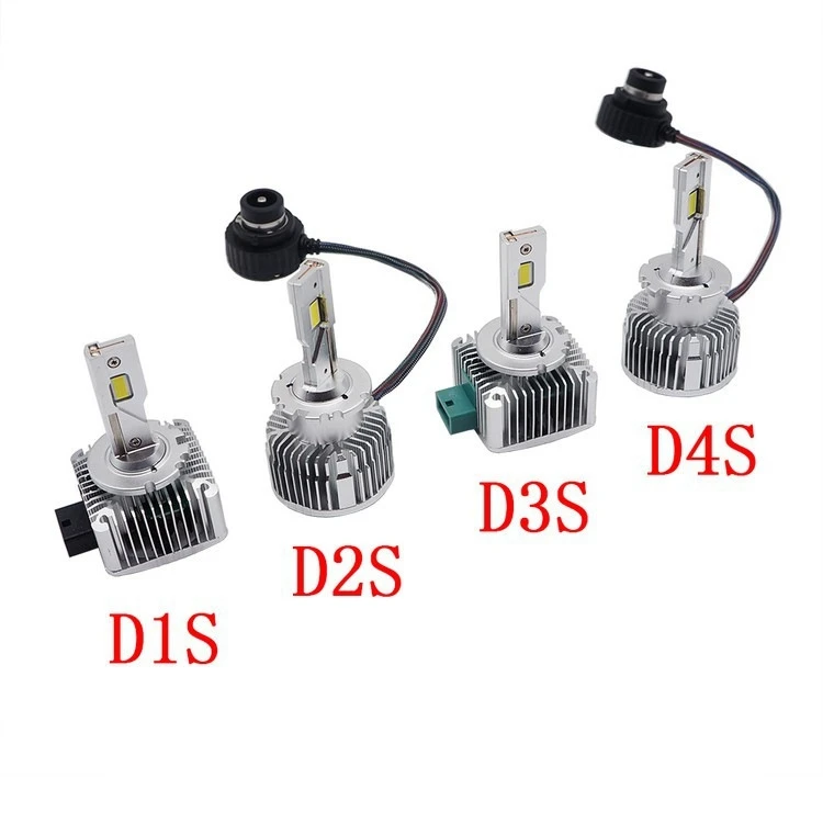 Super bright d1s led automobile headlamp D3S D2S D4S D5S with decoding D series LED lens laser bulb