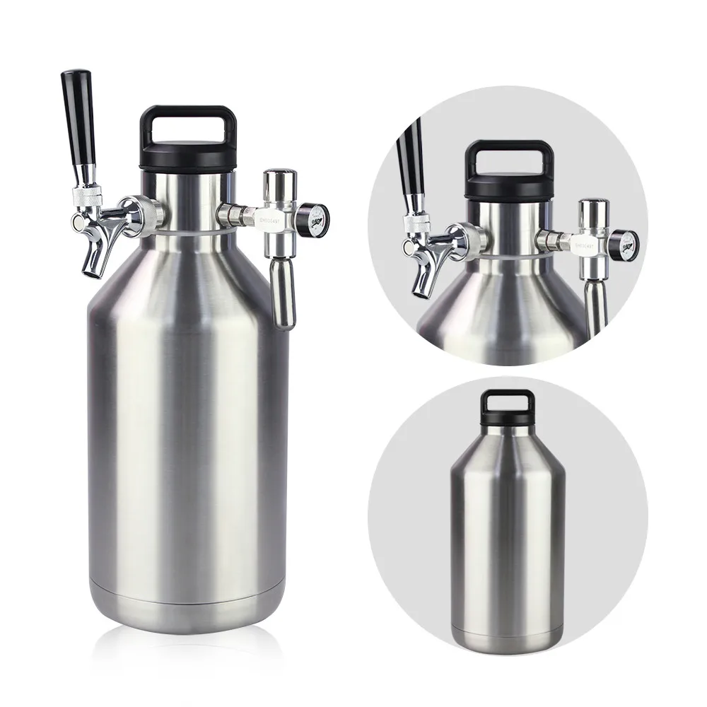 High quality tyskie polish part valve sign stainless steel co2  kegmanual quality beverage beer dispenser