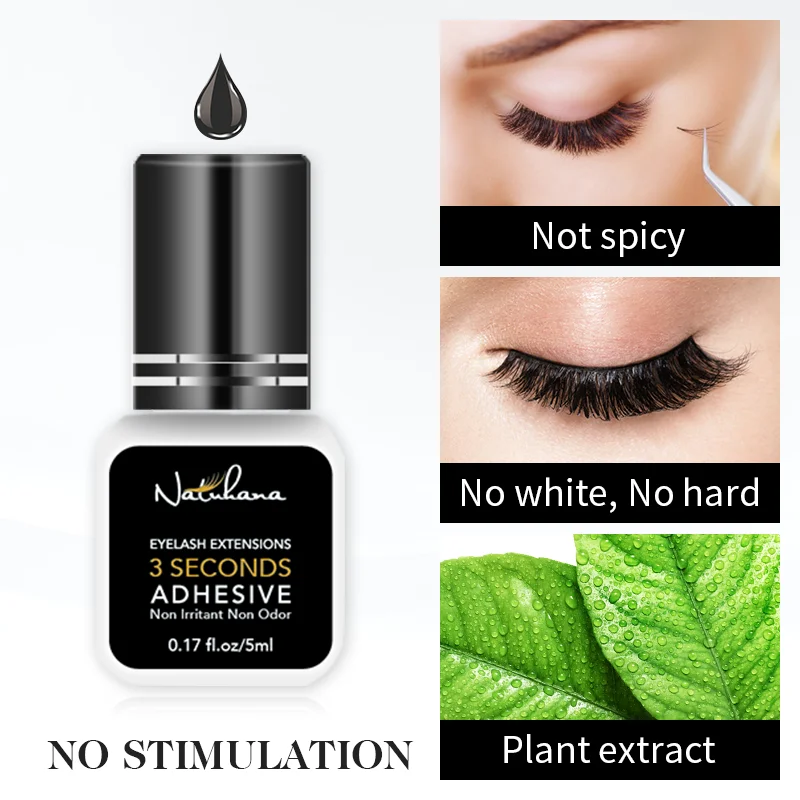DIY Lash Glue 5ml 10ml Lasting Waterproof Strong Super Bonding Lash Extension Adhesive Korean Eyelash Glue Wholesale