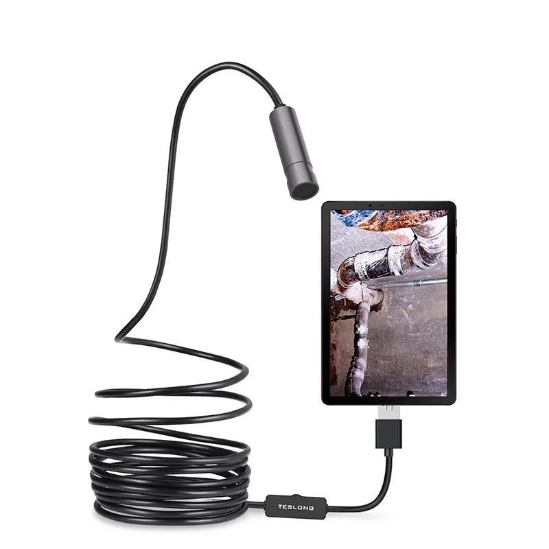 12.5mm Auto-focus Endoscope Camera USB 5.0MP Semi-Rigid Snake Camera Endoscope Borescope Auto Tool
