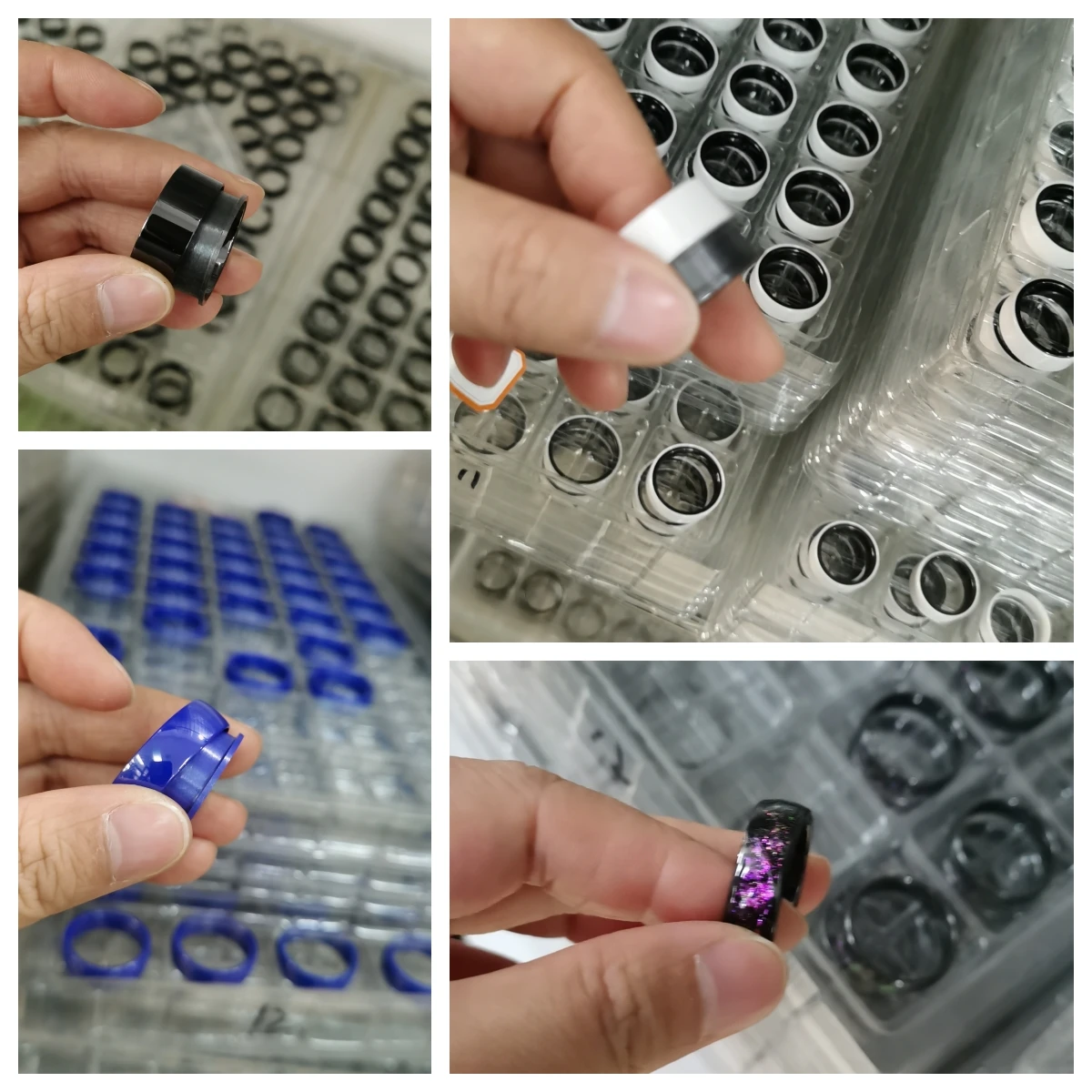 Gostar Jewelry Magic Wear NFC Smart Ring Finger Digital Steel Ring Suitable For Android Phones With Functional Couple Ring