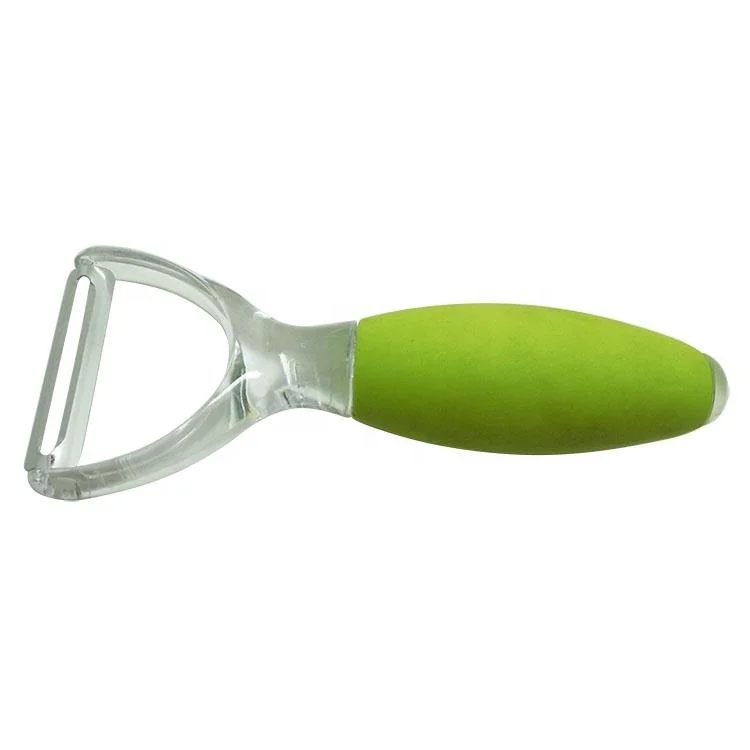 UJ-GP147  Plastic Peeler with Rubber Handle  Vegetable & Fruit Peeler