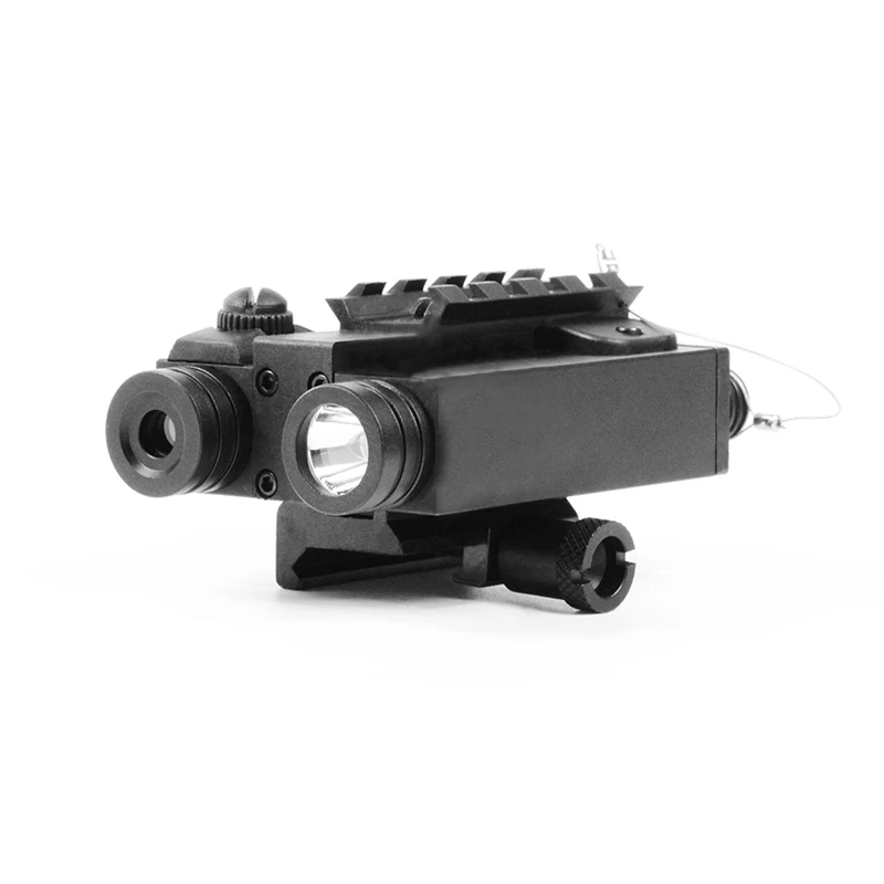 Лазерный прицел Laserspeed с зеленым лазером и светодиодным фонариком