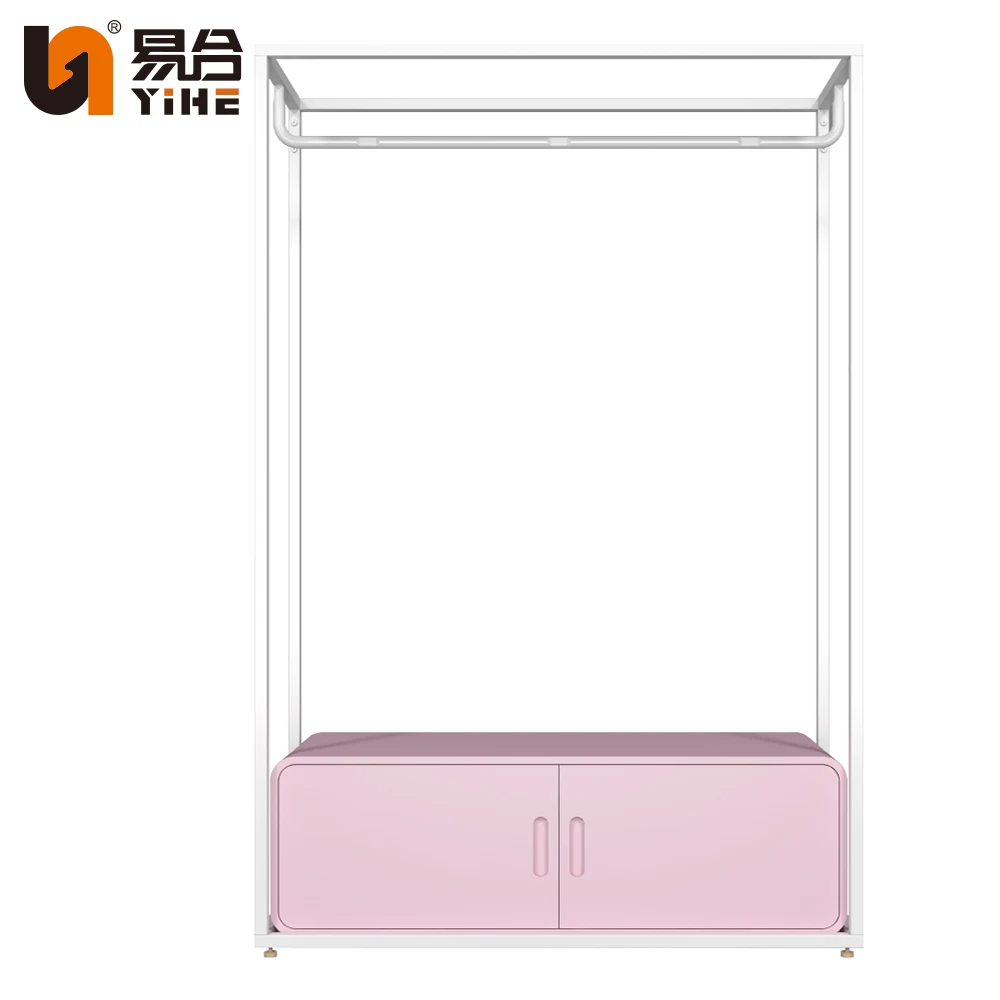 Clothing Rack Heavy Duty for Hanging Clothes, Freestanding Closet Organizer System, Metal Frame of Garment Rack