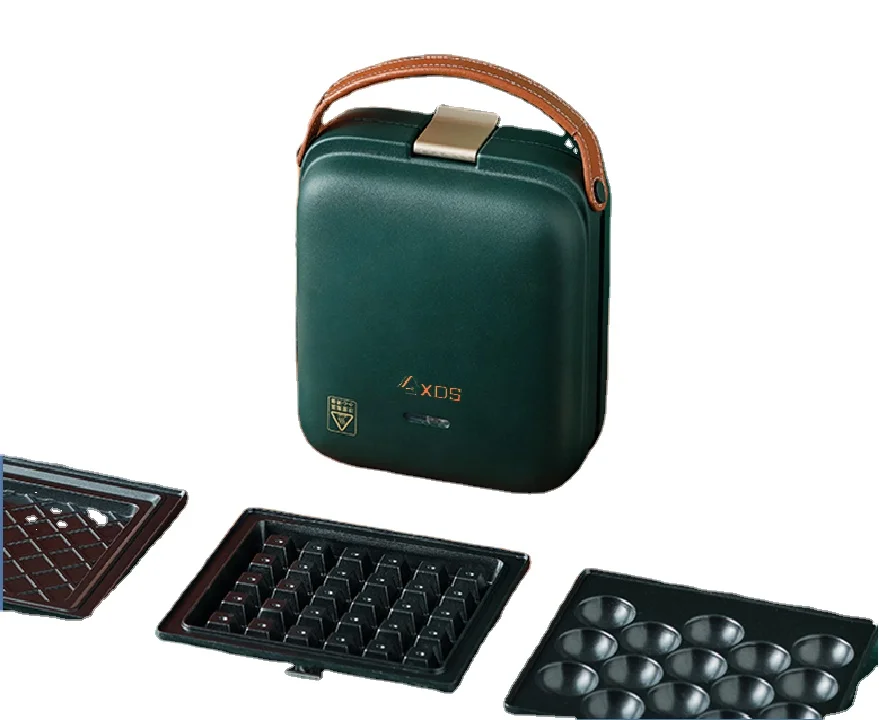 2021 best sell beautiful curved mini sandwich toaster waffle maker