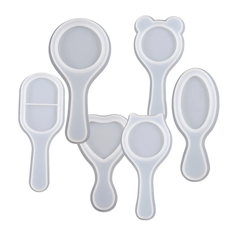 Comb Silicone Resin Molds for Epoxy Resin Hair Comb Resin Casting Mold Kit DIY Craft Jewelry Craft Making Handmade Tools