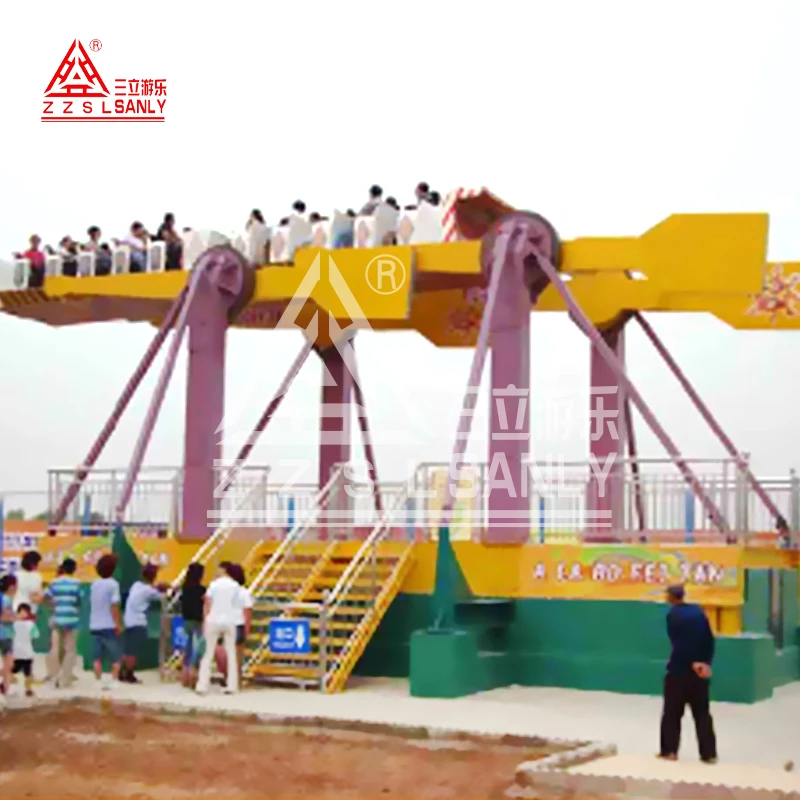 Luna Park Attraction Magic Crazy Wave Arabian Flying Carpet Thrilling Carnival Games For Sale