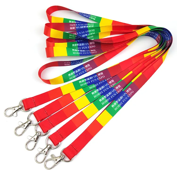 Manufacturer Custom Logo Badge Id Card Holder Neck Lanyard Card Holder Custom Polyester Lanyard