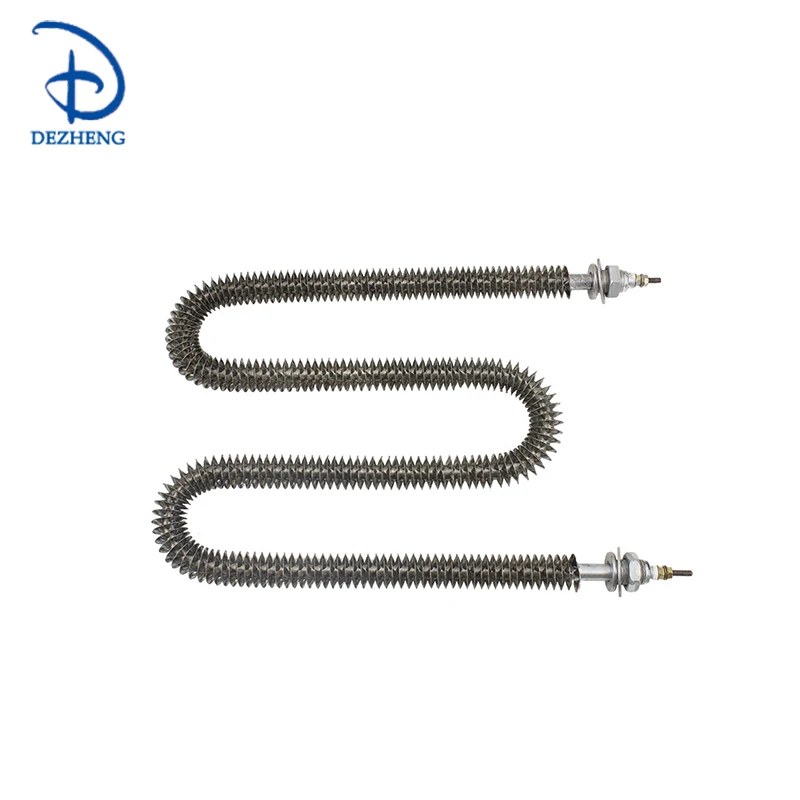 220V 380V AC 2.5KW 3KW 5KW Air Heating Elements for  Load Bank Finned Tube Heater