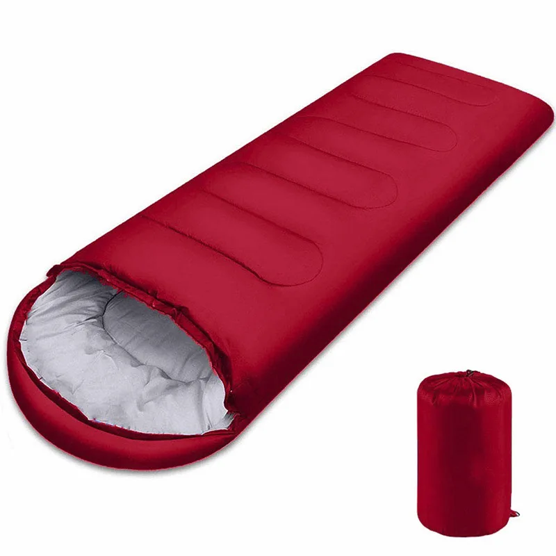 Wholesale Outdoor Camping Mountaineering Equipment Sleeping Bag Waterproof Moisture-proof Adult Warm Compression Sleeping Bag