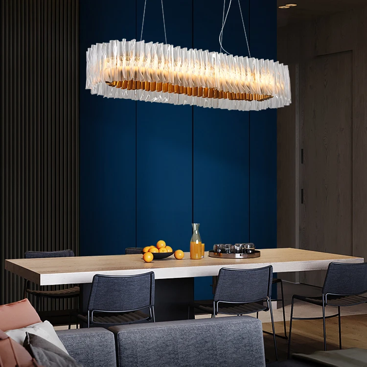 DLSSLIGHTING большая гостиничная подвесная элегантная Свадебная люстра Хрустальная Роскошная светодиодная подвесной светильник