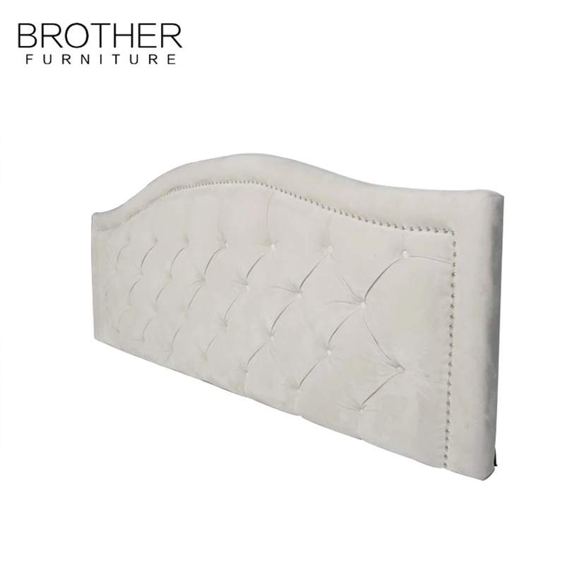 Newest design modern style big bedroom king size headboards cushion bedroom furniture