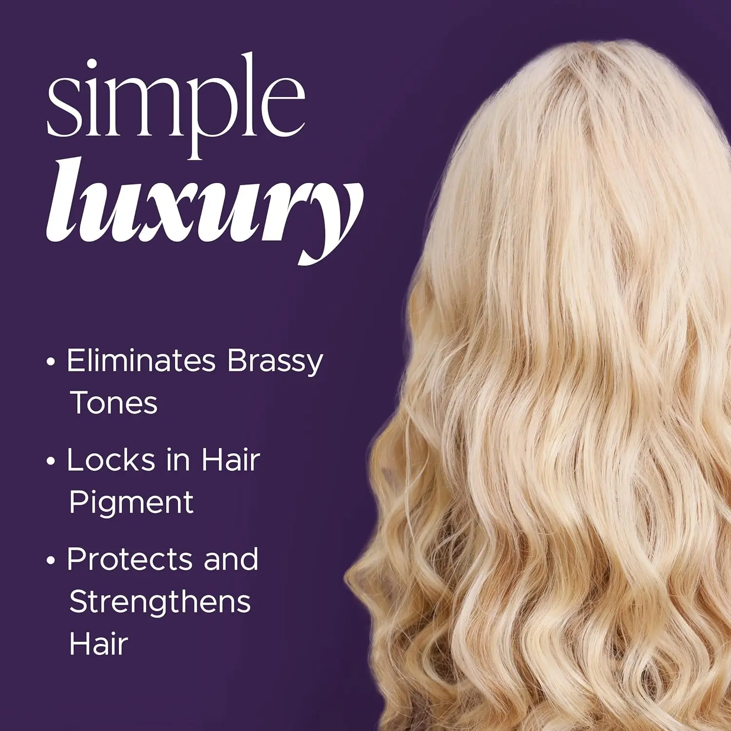 OEM ODM Salon Quality Moisturizing Nourishing Anti Yellow Shampoo for All Hair Texture