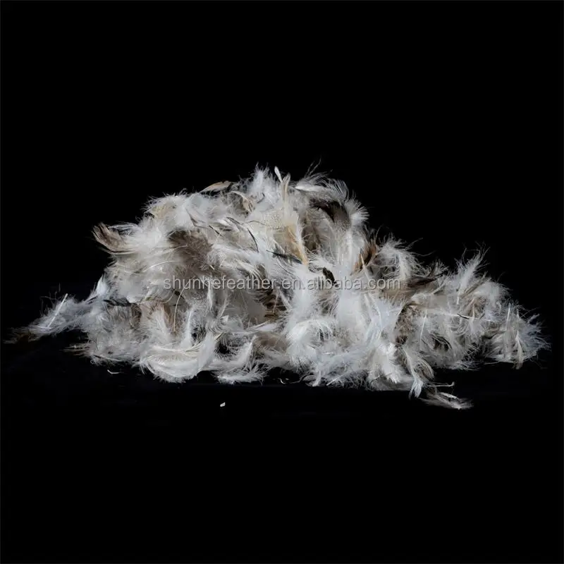 Factory Direct Sales1-2cm Washed Grey Duck Feather
