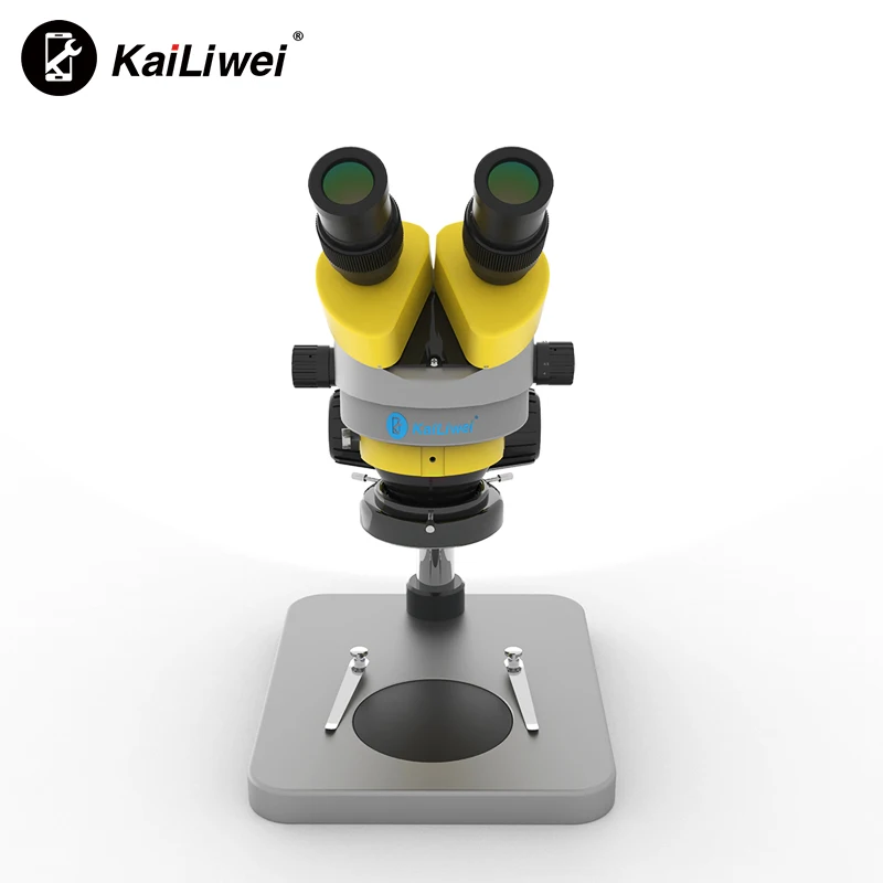 Бинокулярный стерео микроскоп Kailiwei 7x-45x Zoom для