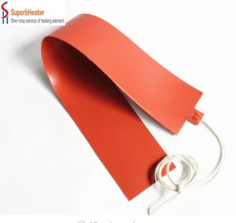 silica gel size Drum band Heater Silicone Rubber Pad Heater