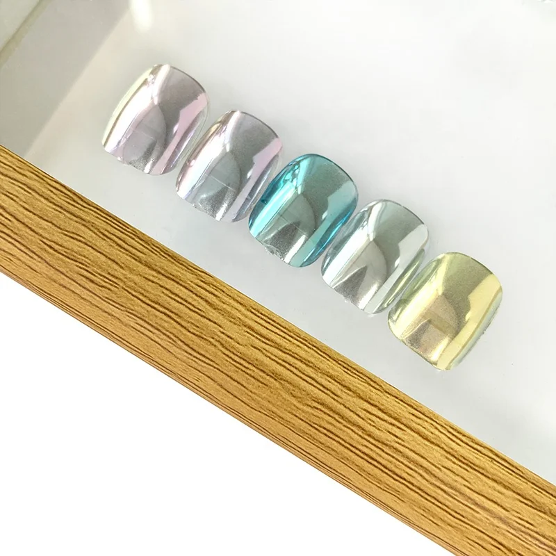 New Style Magnetic Pigment Light Color Mirror Chrome Moonlight Powder Nail Art Cat Eye Powder