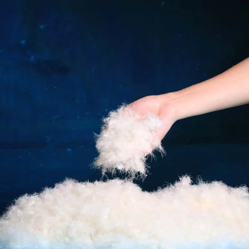 
Large Supply Of Good Quality Low Price Filling Material 75% Washed White Duck Down 