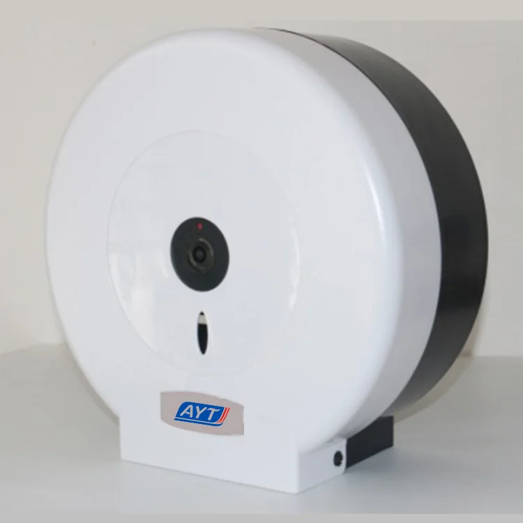 Public Hygienic Appliance Plastic Wall Mounted Toilet Roll Tissue Paper Dispenser