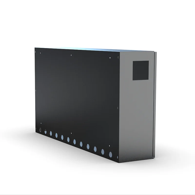 Customized sheet metal box electronic instrument chassis aluminum enclosure