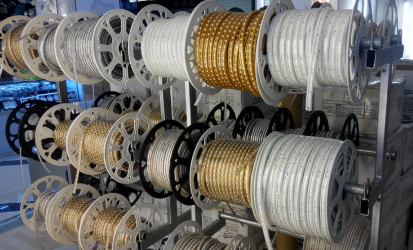 Indoor Waterproof Warm Light Ambient Light Belt PVC Flexible FPC Board And Copper Wire Copper Bracket SMD