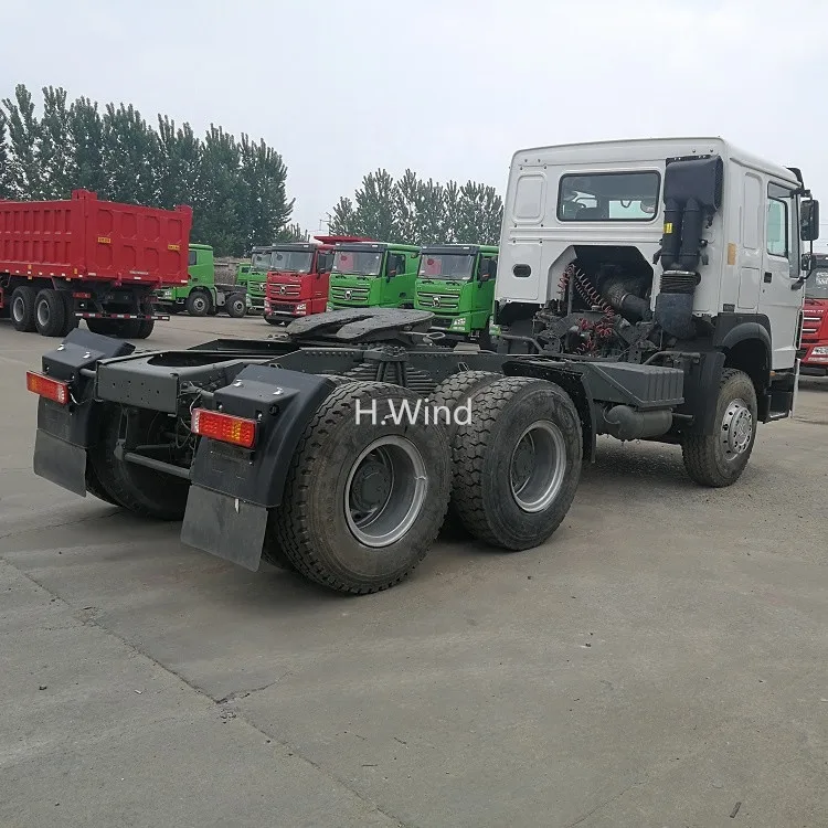 
International 375 HP Euro2 6*4 Used SINOTRUK HOWO Tractor Truck Head For Sale 