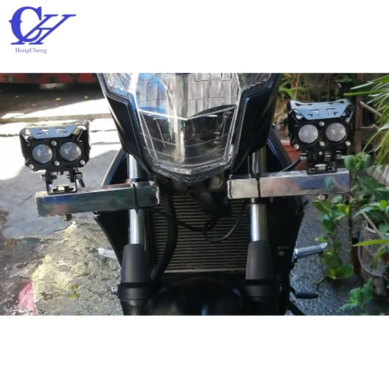 Оптовая продажа, модифицированные фары для внедорожников, светодиодные мини-фары дальнего света для мотоциклов