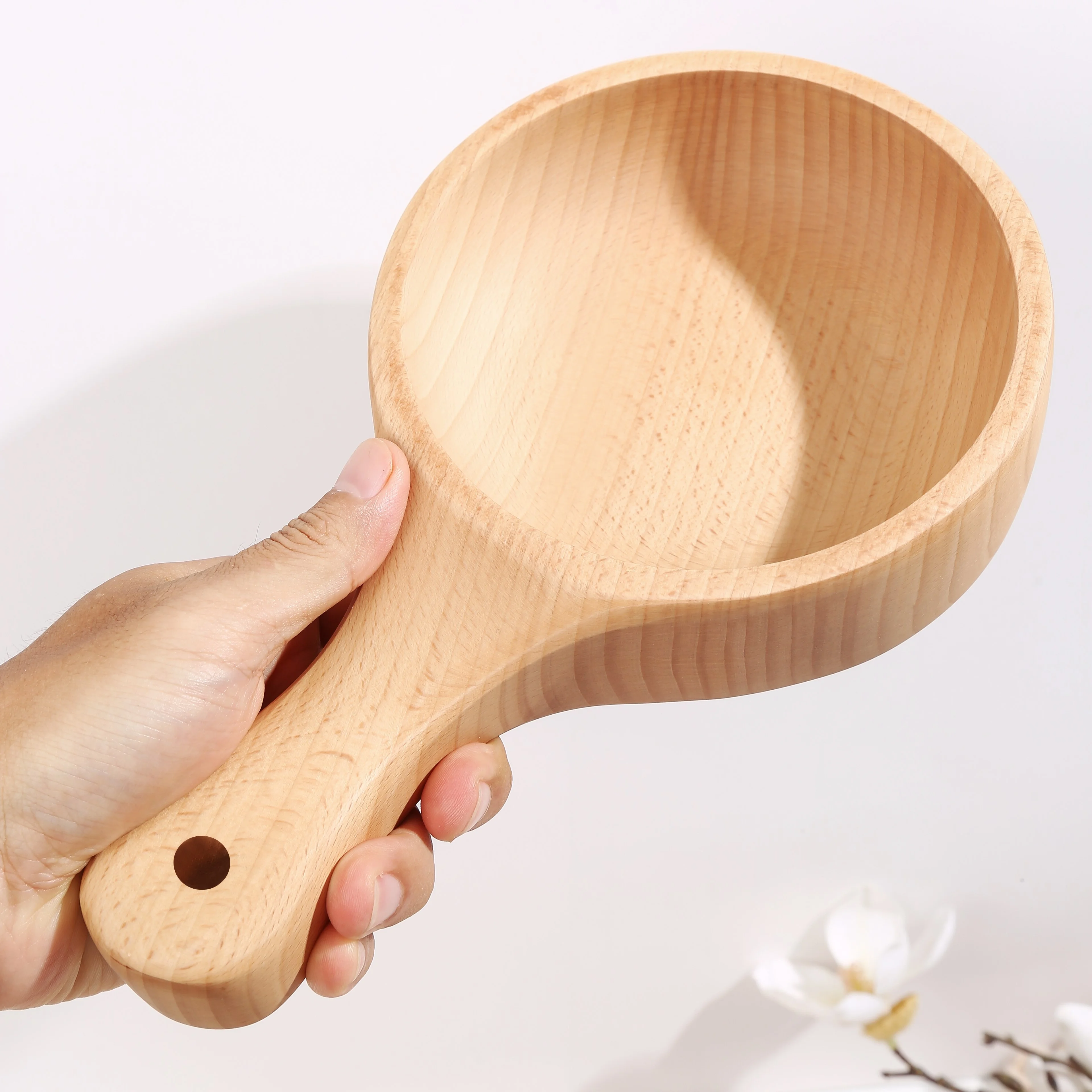 2021 Amazon selling wholesale dough wooden bowls wooden plates and bowls for mixing and serving Eco Friendly Biodegradable Fiber