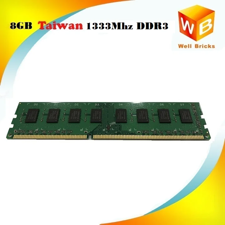 MIT оригинальные ETT чипсеты 8 Гб ddr3 1333 МГц оперативная