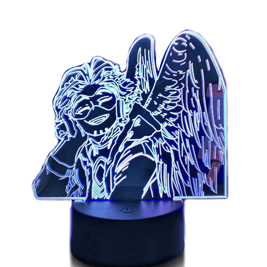 
My Hero Academia Hawks Lamp Anime For Bedroom Decor Child Kids Birthday Gift Manga Gadget Dropshipping Hawks Led Night Light 