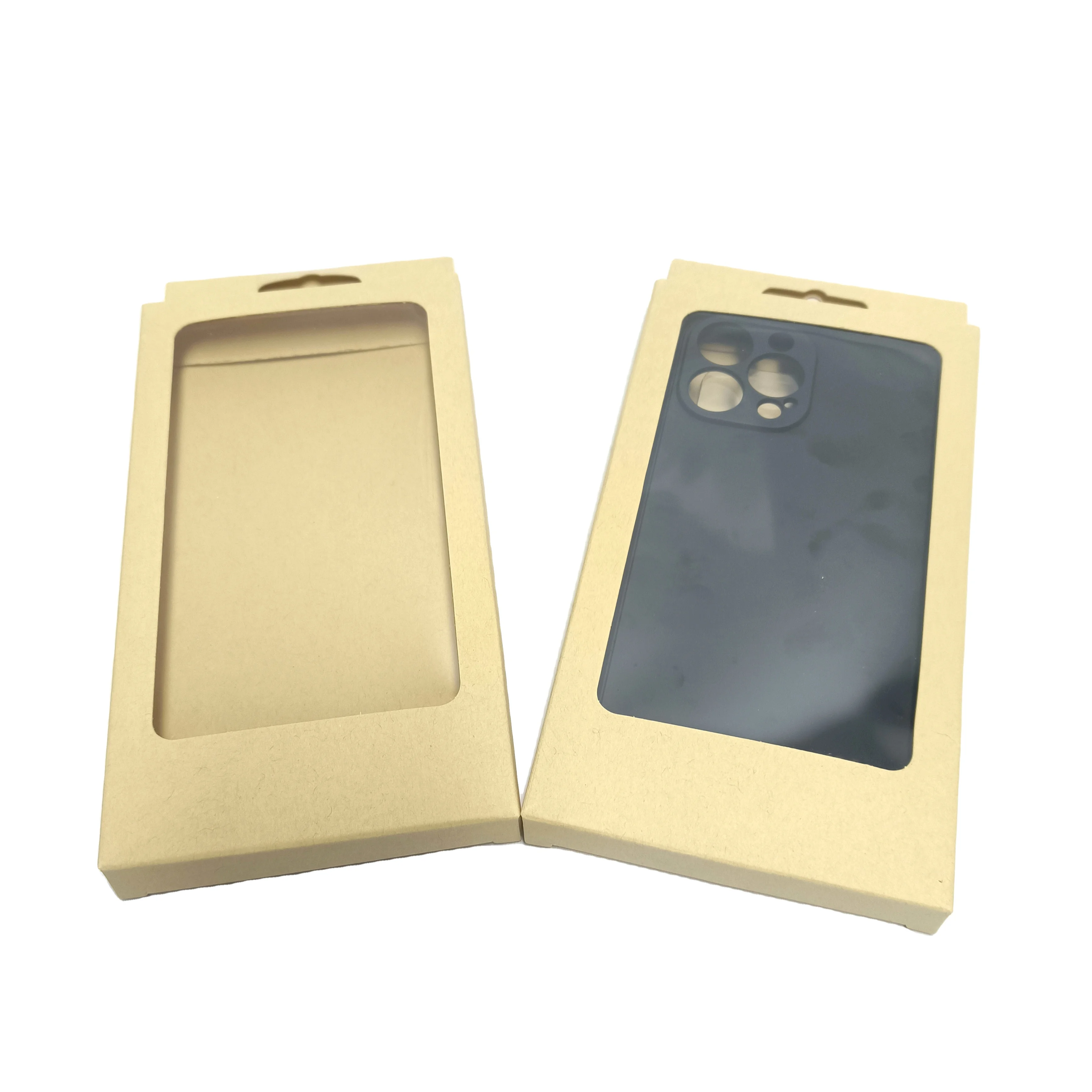 Cheap Price Brown Kraft Mobile Phone Shell Packaging Box