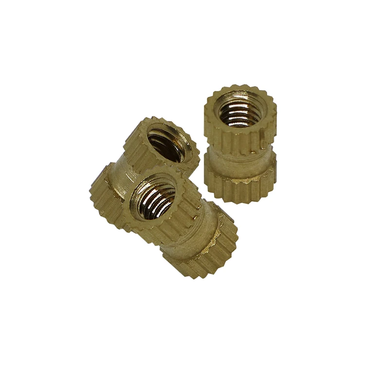 
Straight Knurling Brass Inserts Nut/self-locking Blind Threaded Inserts 
