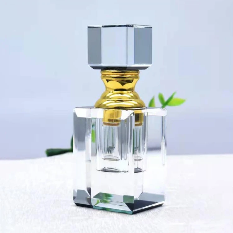 Wholesale Modern Dropper Packaging 1ml 2ml Luxury Home Centerpiece Mini Empty Crystal Perfume Oil Bottle